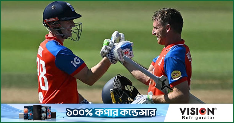 বাটলারের টর্নেডো সেঞ্চুরিতে ইংল্যান্ডের বিশাল পুঁজি
